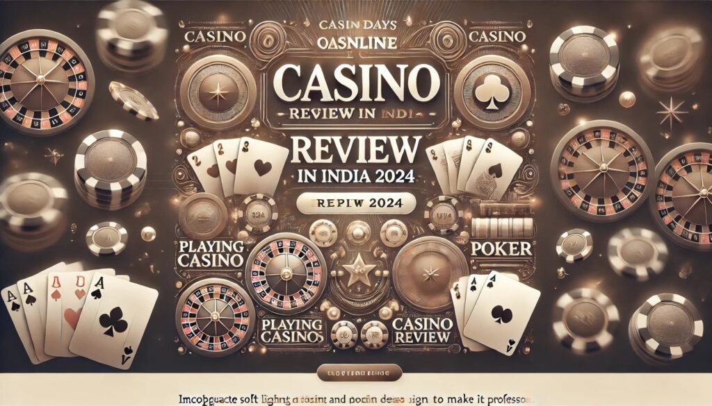 CasinoDays Online Casino Review in India 2024