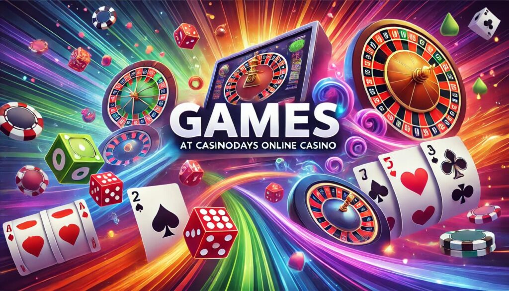 Games at CasinoDays Online Casino