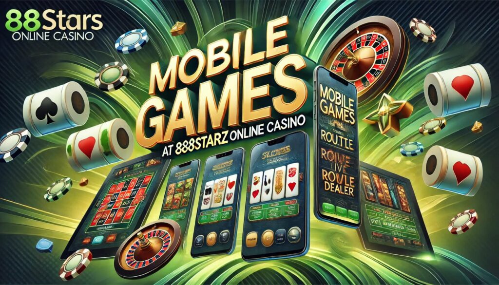 Mobile Games at 888starz Online Casino